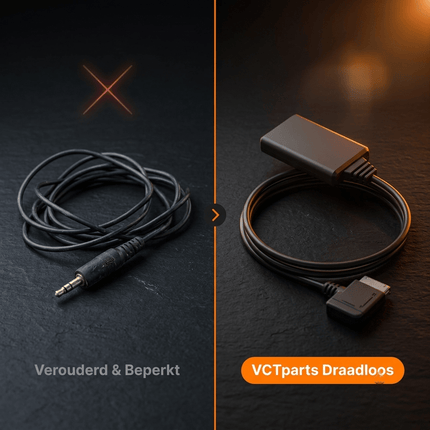 VCTparts HawkDash Aux Kabel Voor Mmi Audio Kabel Bluetooth5.0 Aux Muziek Interface Adapter Audio Kabel Past Voor Ami Mmi Mdi Muziek Interface Adapter NORGOS 4