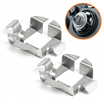 VCTparts Koplamp Fittingen Adapters 2stuks H7 HiD/LED - Geschikt voor VW, Mercedes, Audi en Opel - Ombouw LED Xenon Conversie Plug Lampvoet Converter Combideal 1
