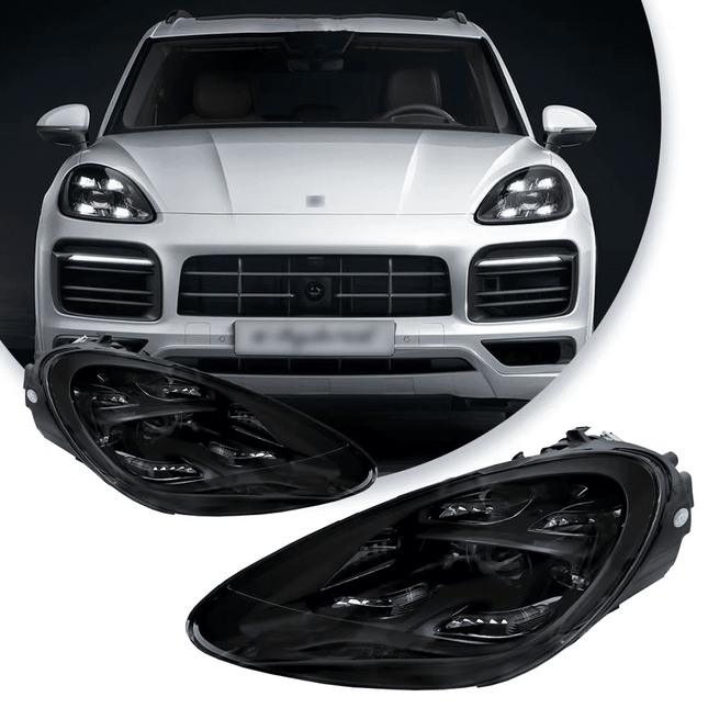 VCTparts LED Matrix Koplampen voor Porsche Cayenne 958 naar 2023 Upgrade – Plug en Play Headlights voor 958.1 Autolamp - VCTparts.nl