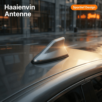 VCTparts VCTparts Universele Haaienvin Autoradio Antenne Grijs/Zilver - Sportief Modern Auto Design NORGOS 2