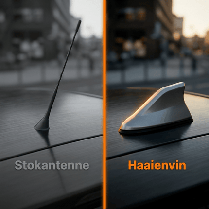 VCTparts VCTparts Universele Haaienvin Autoradio Antenne Grijs/Zilver - Sportief Modern Auto Design NORGOS 6