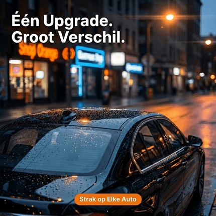VCTparts VCTparts Universele Haaienvin Autoradio Antenne Zwart - Shark Fin AM/FM Dakantenne Auto Universeel met Eenvoudige Installatie Moderne Upgrade NORGOS 3