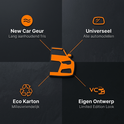 VCTparts VCTparts Auto Luchtverfrisser Hanger New Car - Geurhanger voor Binnenspiegel Langdurige Frisse Geur Alibaba 7