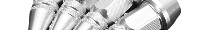 VCTparts Ventieldoppen Slotbout Kogelstijl Roestbestendige Punt Doppen - Aluminium Zilver (Set 4 stuks) NORGOS 1