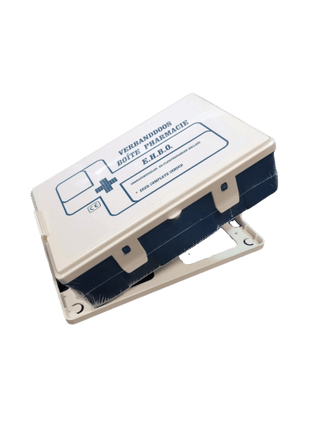 Verbanddoos B met Muurklem - CE Gecertificeerde Verband Koffer Trommel Universeel Complete Kit - VCTparts.nl