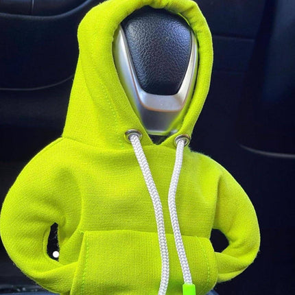 VCTparts Versnellingspook Hoes Hoodie Versiering voor de Schakel Pook Knop - Geel [Trui Sweater] NORGOS 4