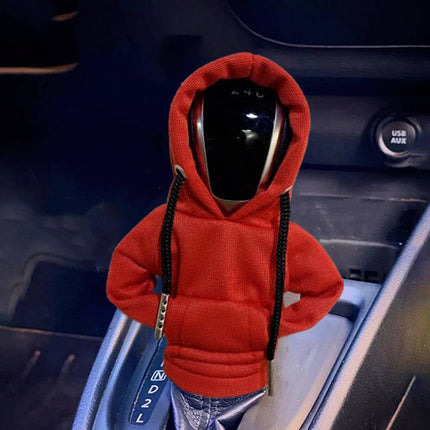 VCTparts Versnellingspook Hoes Hoodie Versiering voor de Schakel Pook Knop - Rood [Trui Sweater] NORGOS 3