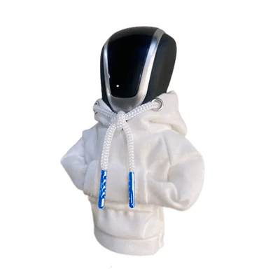Decoration à sweat à capuche Gear Hood pour le Buton de Pook Schakel - White [pull pull]