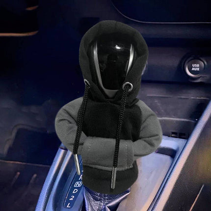 VCTparts Versnellingspook Hoes Hoodie Versiering voor de Schakel Pook Knop zwart Grijs [Trui Sweater] NORGOS 4