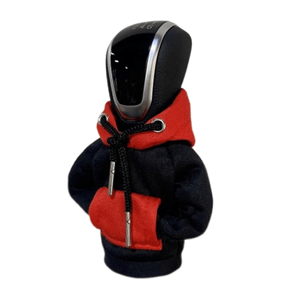 VCTparts Versnellingspook Hoes Hoodie Versiering voor de Schakel Pook Knop zwart - Rood [Trui Sweater] NORGOS 6