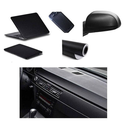 VCTparts Vinyl Wrap Folie - Carbon Fiber 5D Glans (50 x 152cm) NORGOS 2