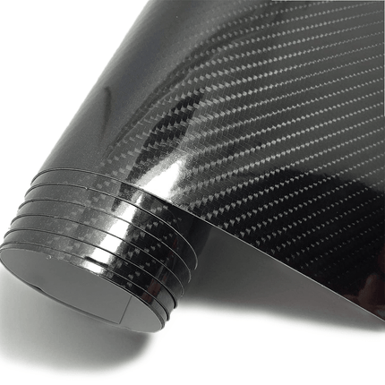 VCTparts Vinyl Wrap Folie - Carbon Fiber 5D Glans (50 x 152cm) NORGOS 10