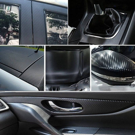 VCTparts Vinyl Wrap Folie - Carbon Fiber 5D Glans (50 x 152cm) NORGOS 6