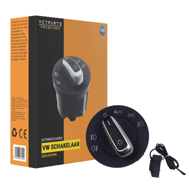 VCTparts Volkswagen Automatische Koplamp (Korte) Schakelaar Ombouwset met Licht Sensor NORGOS 2