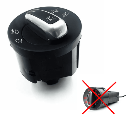 VCTparts Volkswagen Automatische Koplamp (Korte) Schakelaar Ombouwset met Licht Sensor NORGOS 3