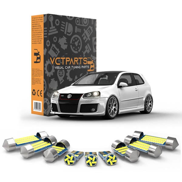 VCTparts Volkswagen Golf 5 Interieur Verlichting Canbus LED Wit 6000K NORGOS 3