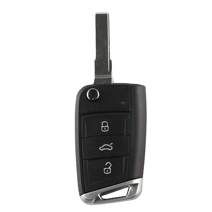 Volkswagen Klapsleutel Afstandsbediening Behuizing 2013 - 2020 (excl. chip) - VCTparts.nl