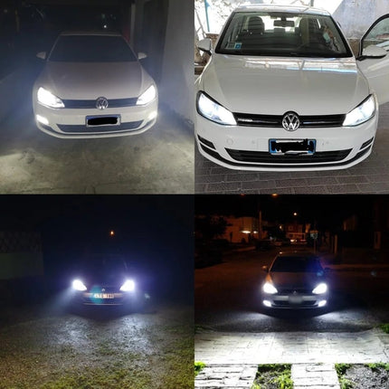 Merkloos Volkswagen Led H7 Koplampen Dimlicht 6000K Zwart [Golf 6 / 7 - Passat - Touran - Tiguan - T - ROC] NORGOS 8