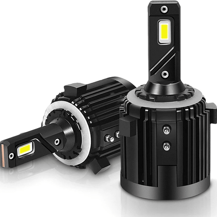 Merkloos Volkswagen Led H7 Koplampen Dimlicht 6000K Zwart [Golf 6 / 7 - Passat - Touran - Tiguan - T - ROC] NORGOS 1