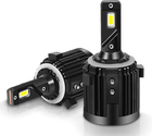 Merkloos Volkswagen Led H7 Koplampen Dimlicht 6000K Zwart [Golf 6 / 7 - Passat - Touran - Tiguan - T - ROC] NORGOS 2