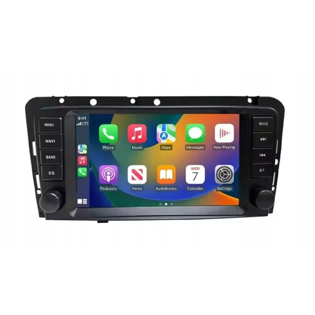 CarPlay & Android Auto Scherm voor Volvo XC70, V70, S60, S40, V40 (2005–2009) – Draadloos Multimedia Touchscreen, GPS Navigatie – Inbouwen / Inbouwservice / Installatie
