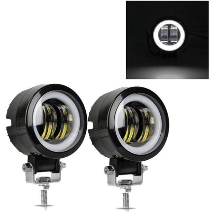 VCTparts Waterdichte Ronde led Spotlights Lampen Offroad [Auto - Vrachtwagen - Motor - Boot] (set) NORGOS 1