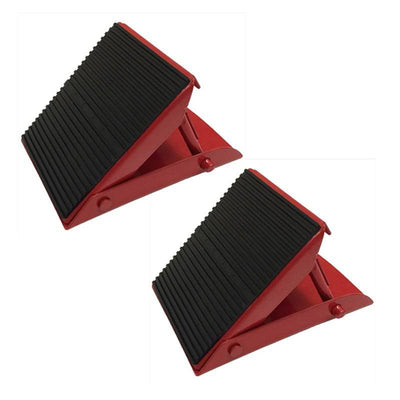 Wielkeg Wielblok Klem Bandenstop Rolstopper Inklapbaar Metaal Set (2 stuks)