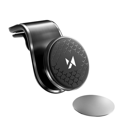 Wozinsky Wozinsky Auto Telefoonhouder Draaibare Magnetische 360º Ventilatierooster Clip Zwart Hurtel 1