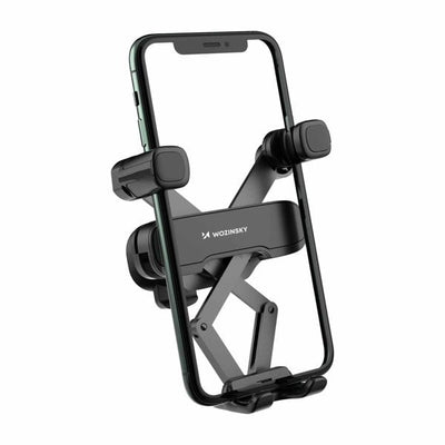 Porte-téléphone Wozinsky Gravity pour la surface de ventilation automatique noire