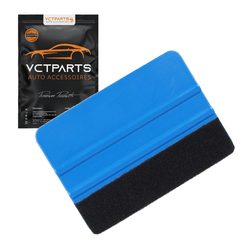 VCTparts Wrapping Tool – Folie Schraper en Rakel Pasje Blauw NORGOS 1