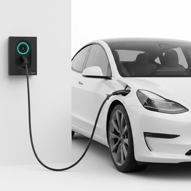 Zaptec Go Zaptec Go 2 Laadpaal 22 kW Type 2 MID zwart - Slimme compacte thuislader met V2G en 5 jaar garantie NuchterDuurzaam 1