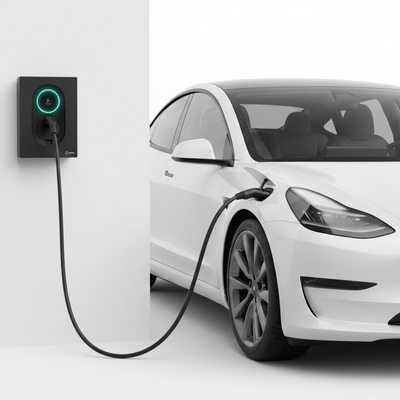 Zaptec Go 2 Laadpaal 22 kW Type 2 MID zwart - Slimme compacte thuislader met V2G en 5 jaar garantie