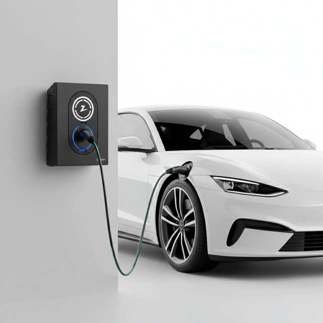 Zaptec Go Zaptec Go Laadpaal 22 kW Type 2 zwart - Slimme compacte thuislader met RFID en OCPP 5 jaar garantie NuchterDuurzaam 1