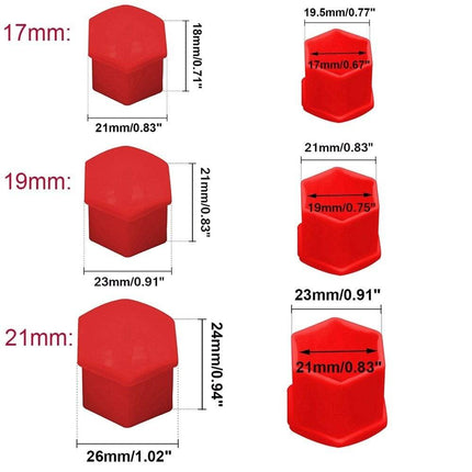 VCTparts Zilveren Wielbout Wielmoer Doppen Beschermende Afdekkapjes 20 Stuks 21mm Set - Velgbescherming en Strakke Uitstraling NORGOS 4