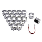 VCTparts Zilveren Wielbout Wielmoer Doppen Beschermende Afdekkapjes 20 Stuks 21mm Set - Velgbescherming en Strakke Uitstraling NORGOS 5